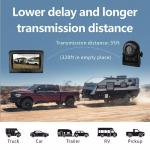Magnetic Wireless Backup Camera with 4.3'' Monitor