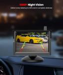 Wireless Solar Backup Camera for Trucks and Vans