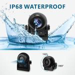 Magnetic Wireless Backup Camera with 4.3'' Monitor