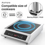 1800W Induction Cooktop for Food Trucks and Catering