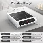 1800W Induction Cooktop for Food Trucks and Catering