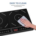 1800W Double Induction Cooktop with Digital Control