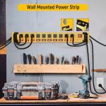 10-Outlet Surge Protector Power Strip with Switches