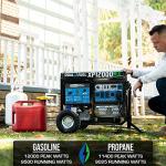 DuroMax 12,000-Watt Dual Fuel Portable Generator