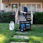 DuroMax 12,000-Watt Dual Fuel Portable Generator