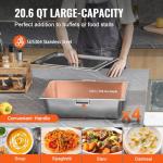 VEVOR 4-Pan Electric Buffet Food Warmer