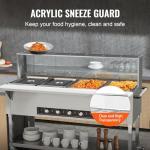 VEVOR 4-Pan Electric Buffet Food Warmer