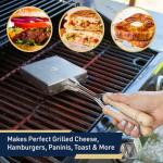 Aluminum Sandwich Press for Stovetop and Camping