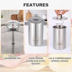 Stainless Steel Deli Meat Press Mold