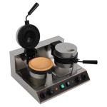 Dual Electric Panini Press for Food Trucks