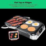 Chefman 5-in-1 Panini Press and Grill Combo