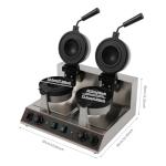 Dual Electric Panini Press for Food Trucks
