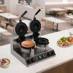 Dual Electric Panini Press for Food Trucks