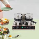 Dual Electric Panini Press for Food Trucks