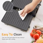 Sunvivi Electric Panini Press Grill with Nonstick Plates