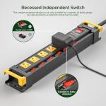 Heavy Duty Power Strip with Individual Switches