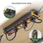Heavy Duty Power Strip with Individual Switches
