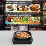 XKitchen 1800W Portable Induction Cooktop with Timer