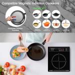 XKitchen 1800W Portable Induction Cooktop with Timer