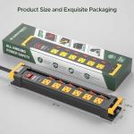 Heavy Duty Power Strip with Individual Switches