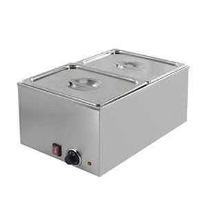 2-Pan Commercial Food Warmer with Temperature Control