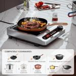 1800W Commercial Induction Cooktop with Timer