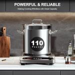 1800W Commercial Induction Cooktop with Timer