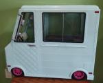 Blue Ice Cream Truck for 18" Dolls
