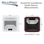 RecPro 13.5K Ducted/Non-Ducted RV Air Conditioner