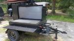 Chicken Flipper with Storage for BBQ Trailers