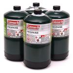 16 oz. Propane Fuel Cylinders - 4 Pack