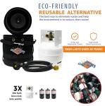 Flame King Gas Hauler Kit with Propane Tank