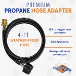 Flame King Gas Hauler Kit with Propane Tank