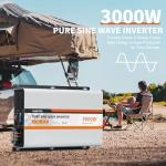OUBOTEK 3000W Pure Sine Wave Inverter for Trucks