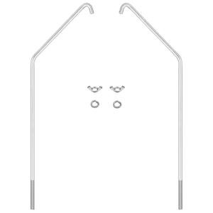 Heavy Duty Propane Tank Hold Down Bracket Kit