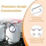 Heavy Duty Propane Tank Hold Down Bracket Kit