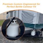 Heavy Duty Propane Tank Hold Down Bracket Kit