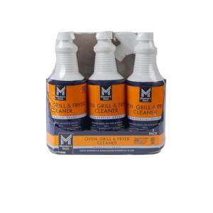 Oven, Grill, and Fryer Cleaner - 3 Pack