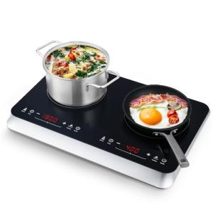 Cooktron 1800W Dual Induction Cooktop Burner
