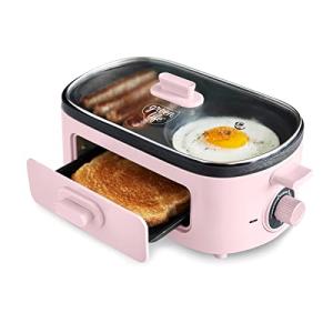 GreenLife 3-in-1 Breakfast Maker Station, Pink