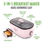GreenLife 3-in-1 Breakfast Maker Station, Pink