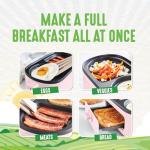 GreenLife 3-in-1 Breakfast Maker Station, Pink