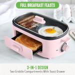 GreenLife 3-in-1 Breakfast Maker Station, Pink