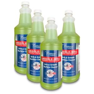 Griddle-Whiz Non-Caustic Grill Cleaner (4-Pack)