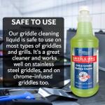 Griddle-Whiz Non-Caustic Grill Cleaner (4-Pack)