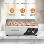 ROVSUN 22" Electric Flat Top Griddle with Temp Control