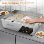 ROVSUN 22" Electric Flat Top Griddle with Temp Control