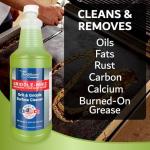 Griddle-Whiz Non-Caustic Grill Cleaner (4-Pack)