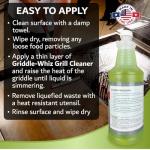 Griddle-Whiz Non-Caustic Grill Cleaner (4-Pack)