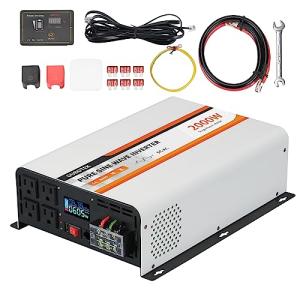 OUBOTEK 2000W Pure Sine Wave Inverter for Vehicles